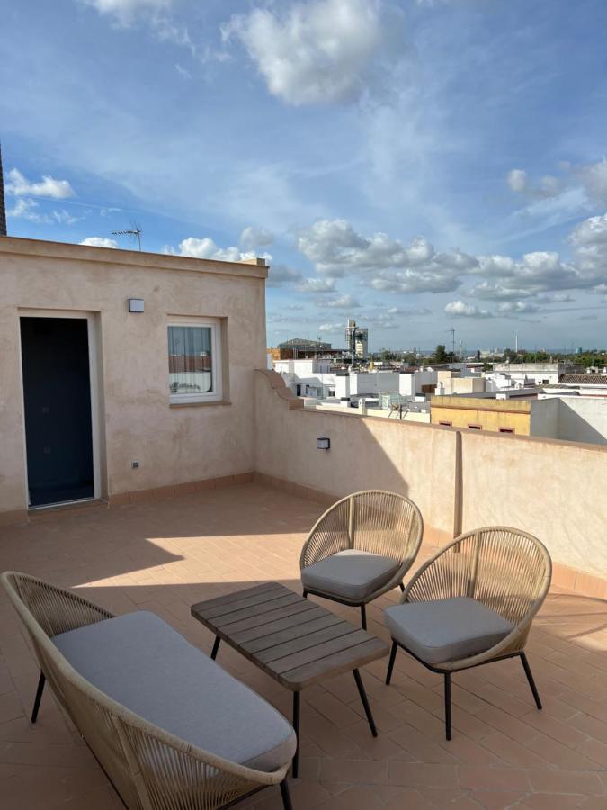 Casa De La Columna, Triana Apartamento Sevilha Exterior foto